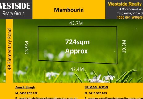 49 Elementary Road Mambourin VIC 3024