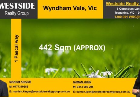 1 Pascal Way Wyndham Vale VIC 3024 1 Pascal Way Wyndham Vale VIC 3024